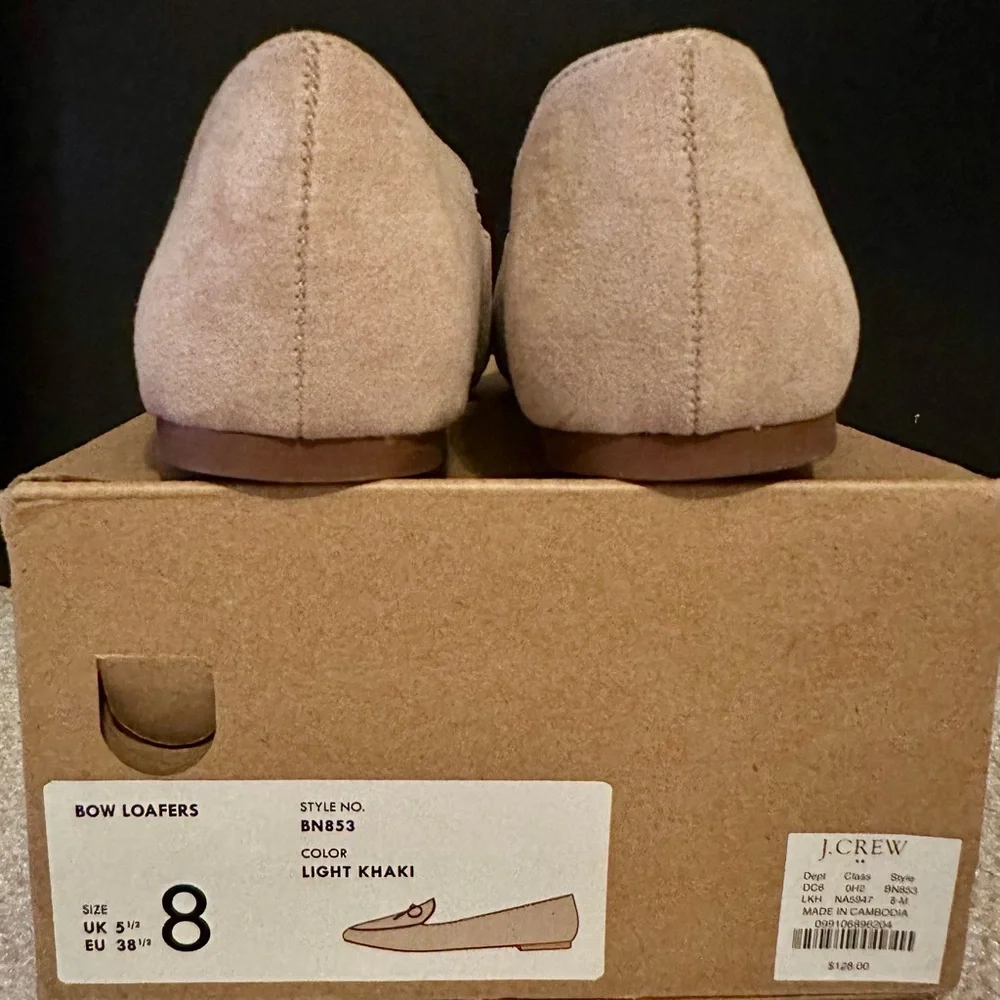 J. Crew Factory Bow Loafers